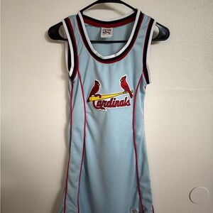 Vintage St. Louis Cardinals Blue Jersey Dress